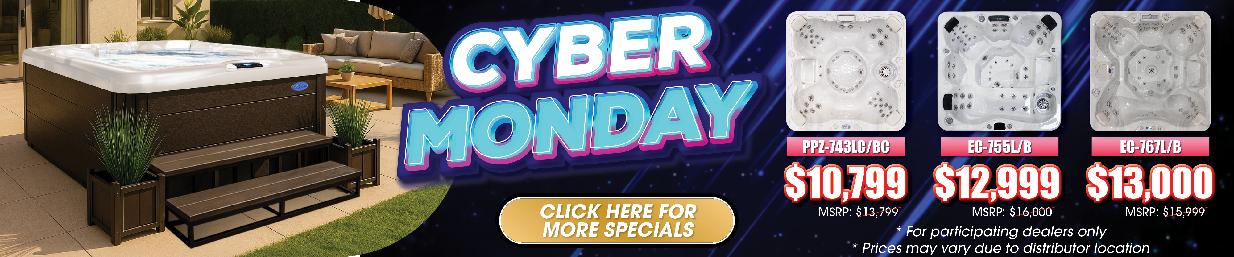 Calspas hot tub being used in a family setting - Brokenarrow